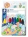 Produktbild STAEDTLER 2240 C8 ST Wachsmalstifte, Wachsmalblöcke, Wachsmaltropfen-Etuis Wachsmalkreide Noris Club, rund, Sortiert, Kartonetui, 8 Farben