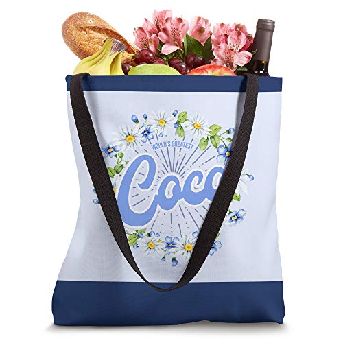 World's Greatest Coco - Gift Grandma Tote Bag miniatura 4