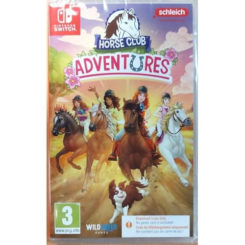 Wild River Games Horse Club Adventures Code in Box (Nintendo Switch)