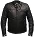 Price comparison product image Skintan Mens CE Armoured Leather Motorbike Jacket UK 42