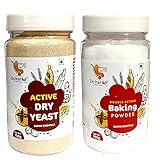 Dry Fruit Hub Hefepulver zum Backen von trockener Aktivhefe, 150 g...