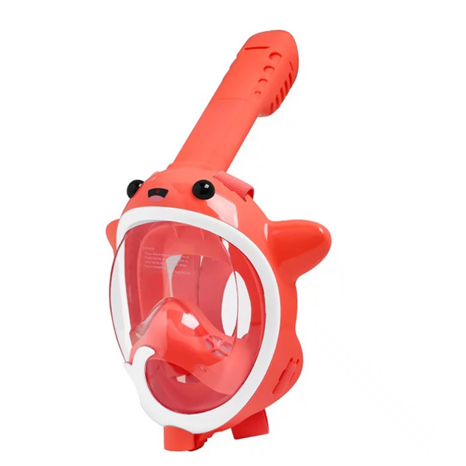 Maschera da snorkeling integrale con sistema di respirazione Dry Top, per bambini, pieghevole, vista panoramica