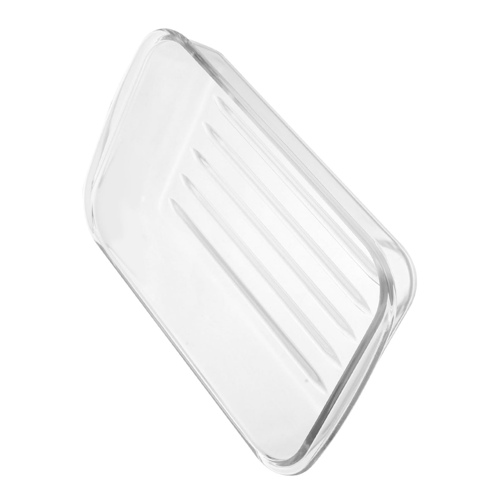 Fuente de Vidrio para Hornear 1,5 L, Resistente y Reutilizable, para Horno y Microondas, Adecuado para Uso Doméstico