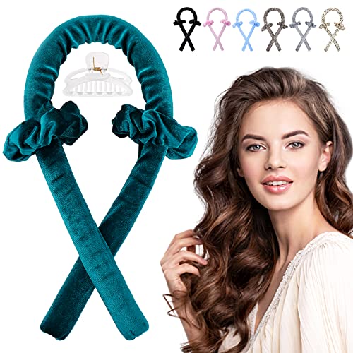 Heatless Hair Curler for Medium/Long Hair, IENIN Hair Rollers Heatless Curls to Sleep in Soft Foam Overnight for Women Heatless Curling Rod Headband