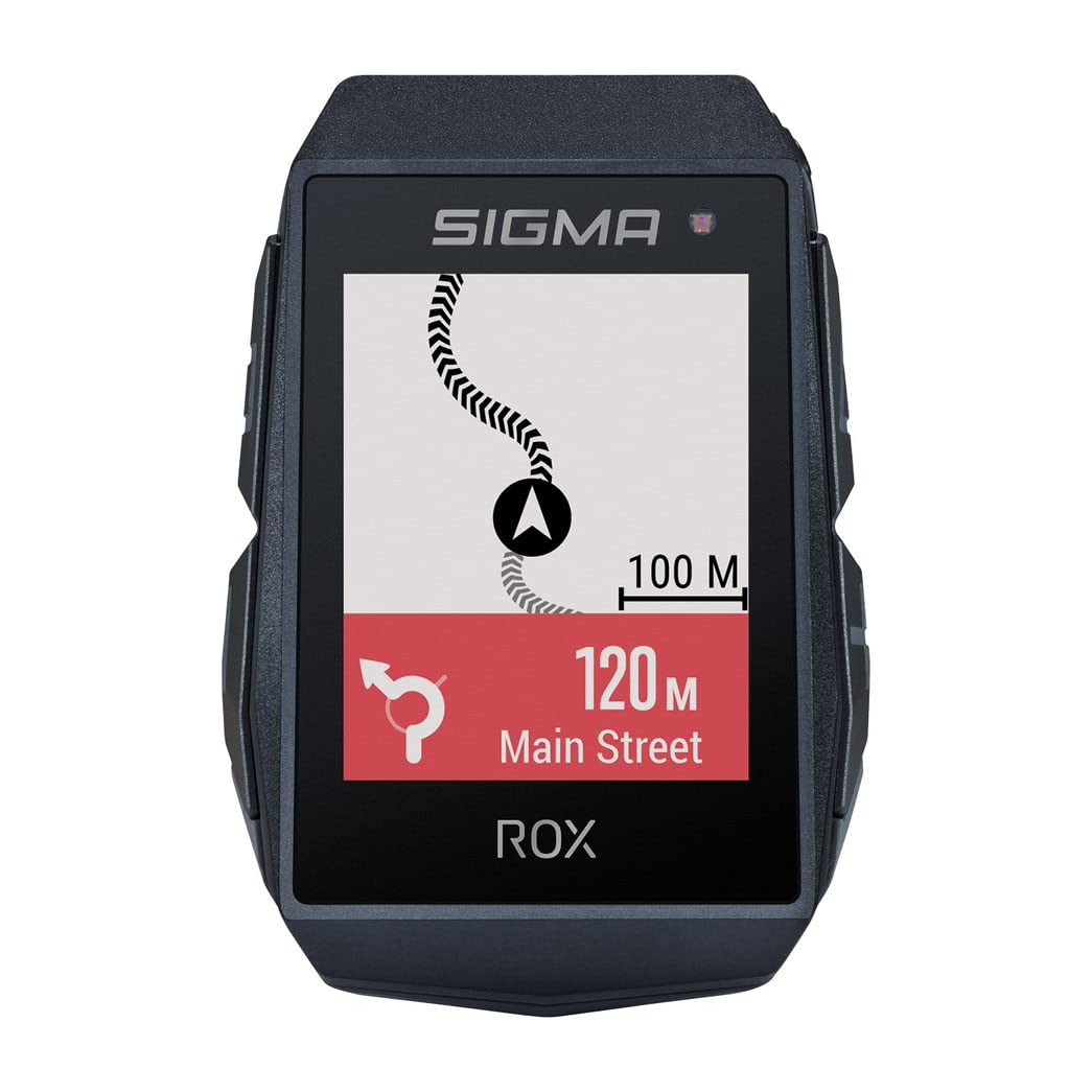 Zestaw Sigma Sport ROX 11.1 Evo White HR | Bezprzewodowy licznik cykli GPS i nawigacja z czujnikiem tętna w zestawie | Zewnętrzna nawigacja GPS z inteligentnymi funkcjami