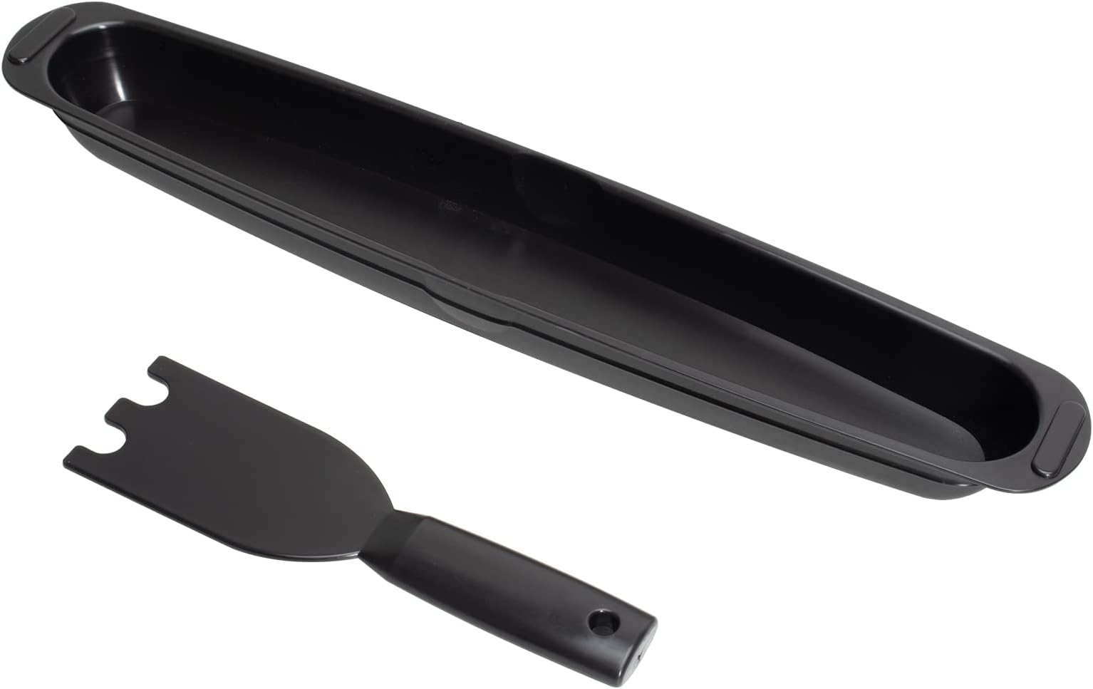 Grill Oil Grease Catcher Drip Tray Pan and Grill Spatula for George Foreman Grill,Grease Catcher and Grill Scraper Replacement Parts for George Foreman Grill Cleaner Tool