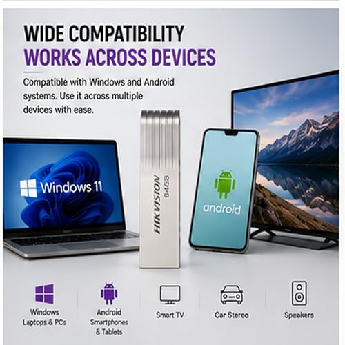Image of HIKVISION M225 64GB USB 2.0 Metal Pen Drive | Compact & Durable Flash Drive for Laptop and PC