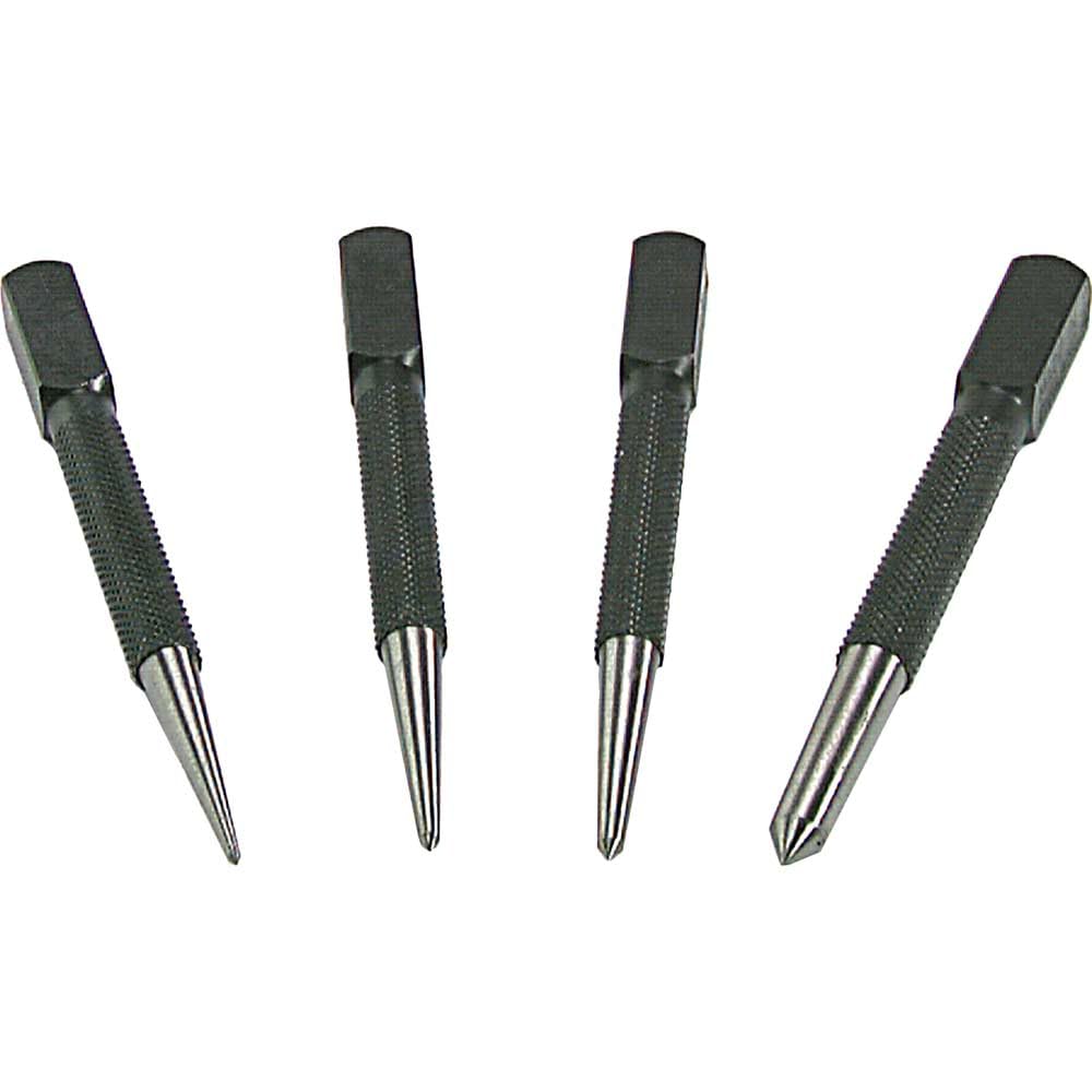 Priory 44-SC4 Centre Punch Set, 4 Piece
