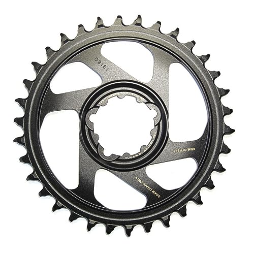 Sram Eagle X-Sync 30T Direktmontage Off-Set Boost Aluminium 12-Fach Kinnring - Schwarz, 3 mm, Unisex, Eagle, Gold