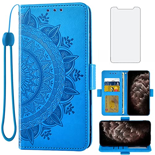 Housse iPhone 11 Pro Max bleue idéale pour voyager léger avec vos cartes