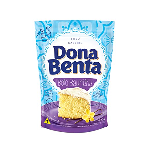 MISTURA PARA BOLO DONA BENTA BAUNILHA 450G