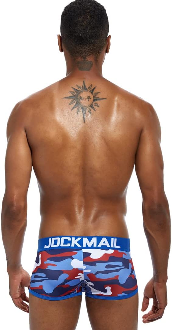 JOCKMAIL Men’s Boxer Briefs Breathable Quick Dry Underwear Camo Athletic Trunks Comfort Fit for Daily and Gym Wear - Image 6