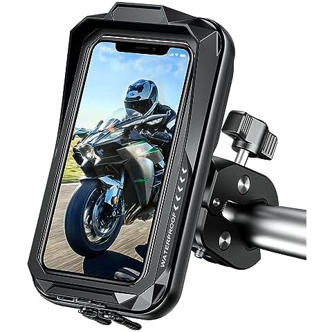 KTUEOV Waterproof Motorcycle Phone Holder Cover