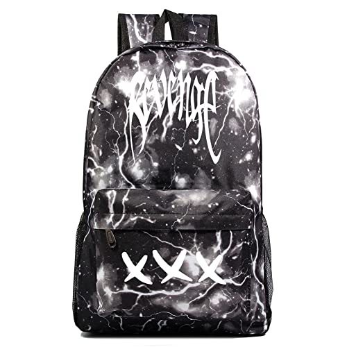 LKY STAR Xxxtentacion Mochilas para Deportes y Aire Libre, Mochilas Tipo Casual Hombre Mujer Backpack para Universidad Viajes Ocio Trabajo Cover