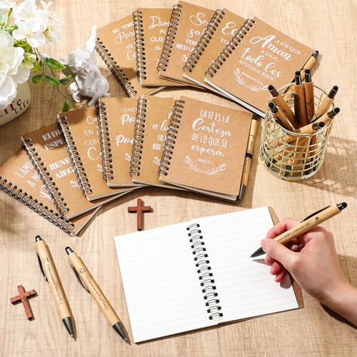 Carnet de notes robuste en bambou Resurhang pour ne plus perdre vos notes de prière précieuses - 2