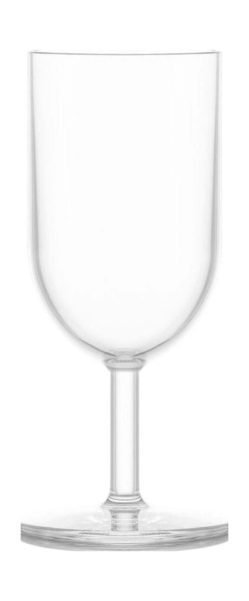 Verres à vin blanc en plastique parfaits pour vos pique-niques
