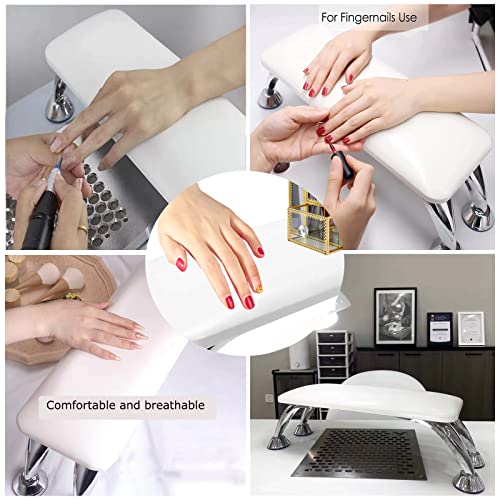 Maniküre Mikrofaser Handkissen Armauflage Nageln,Nagel Armlehne Nailart Handkissen,Qiwey Professioneller Nageltisch… – Bild 7