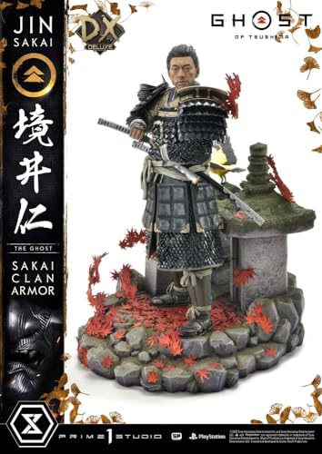 Prime 1 Studio Ghost of Tsushima Sakai Clan Armor Deluxe Bonus 1/4, versión 60 cm