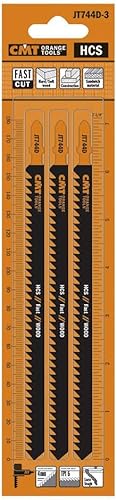 CMT Orange Tool JT744D-3 CUCHILLAS DE SIERRA CALADORA MADERAGRASO RECTO