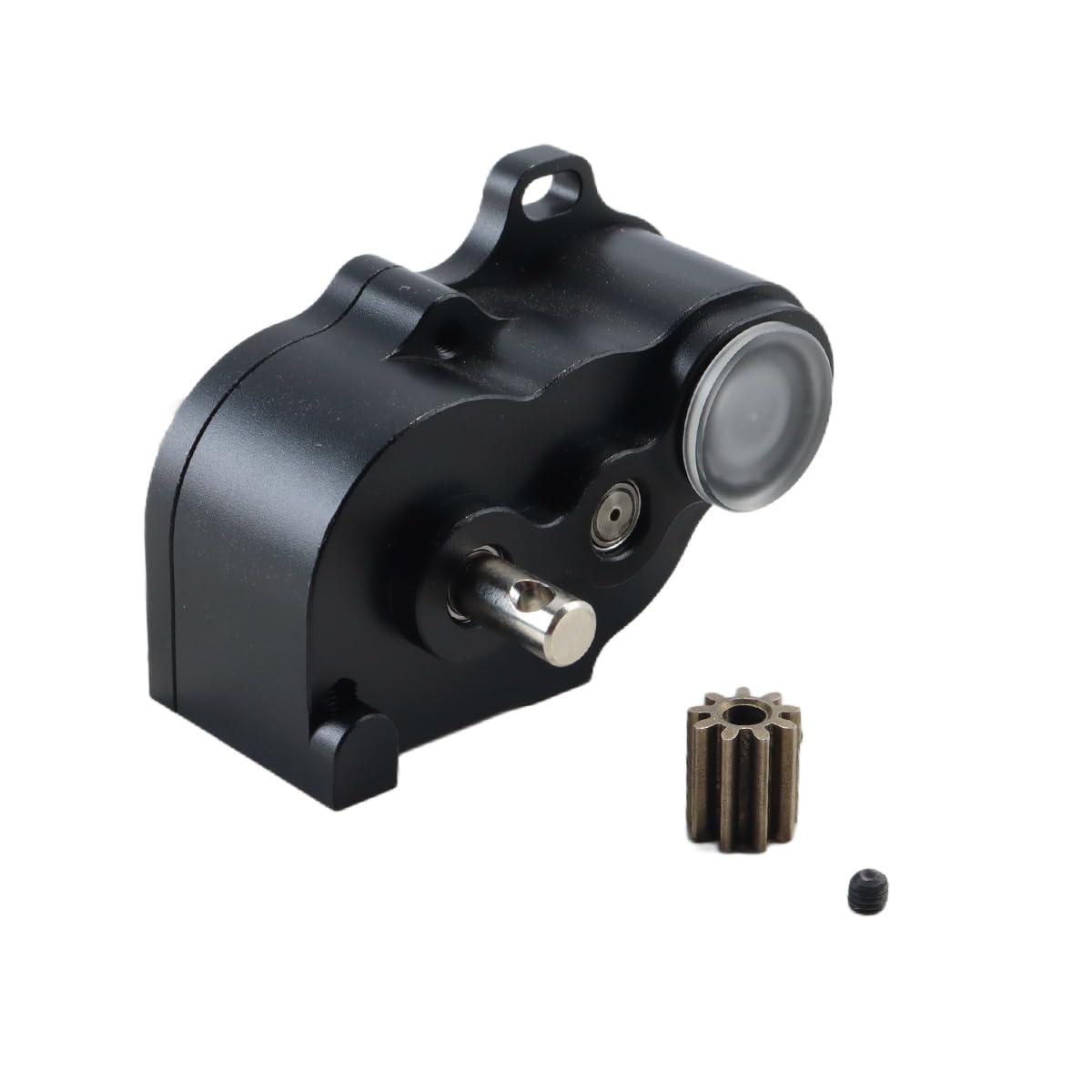 Ubric LCG Low Center Of Gravity Gearbox,LCG Metal Transmission Low Speed Gearbox with Motor Gear for 1/10 RC Crawler