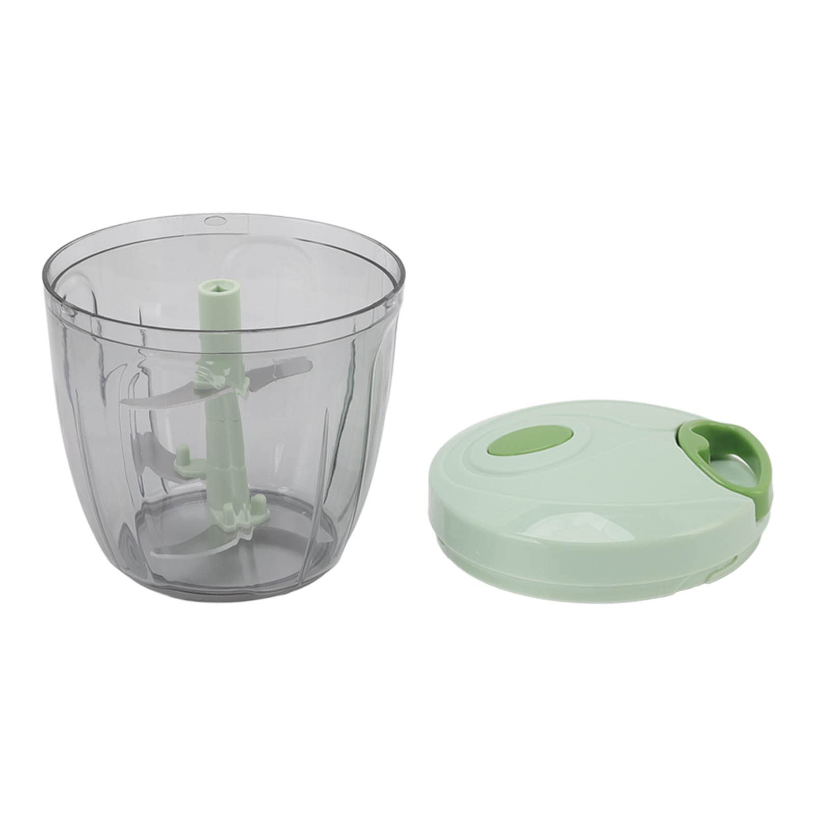 ANGGREK Manual Meat Grinder with Stainless Steel Blade, Multifunction Handheld Vegetable Chopper for Kitchen, Small Pulling, Food Grade Material