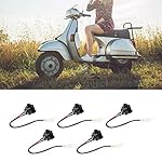 Tissting-5Pcs-Electric-Bike-Charging-Port-Plastic-Durable-Tricycle-Charging-Plug-Charger-Interface-Connector-for-E-Bike-Tricycle-General-Charging-Accessories