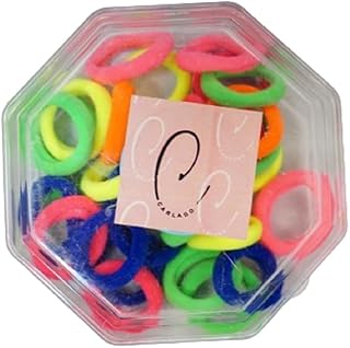 مجموعة ربطات شعر مرنة ملونة للأطفال مكونة من 30 قطعة