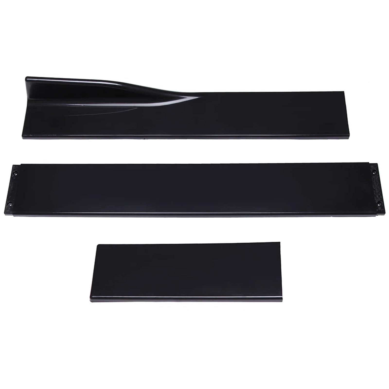 Minigonne Laterali Per Carrozzeria 1 Paio Di Minigonne Laterali Universali Per Auto Da 2 M, Estensione Winglet Splitter, Nero Lucido Per Nissan