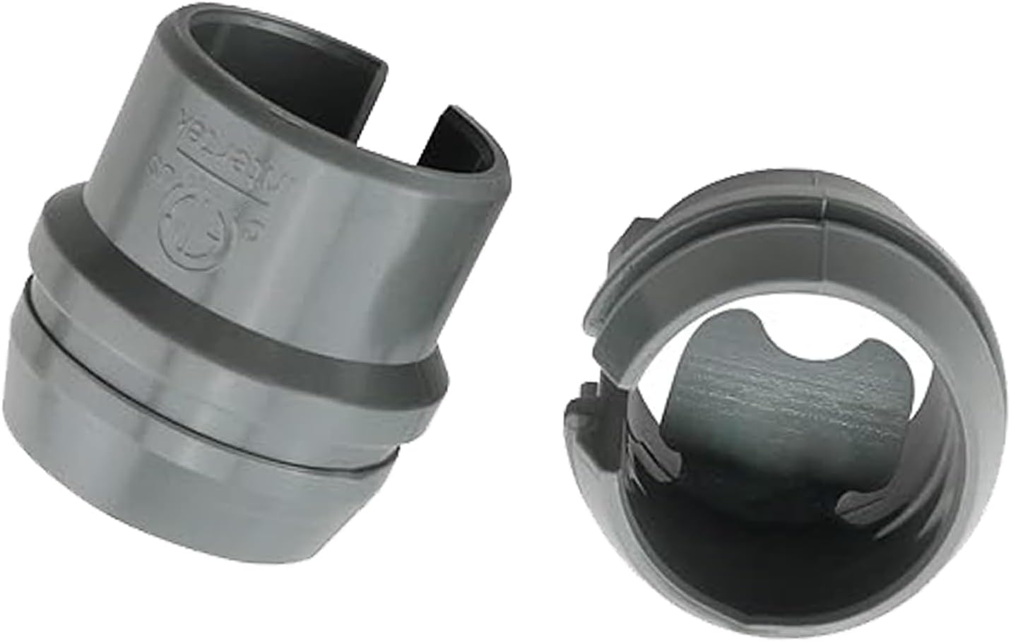 TAODAN 20PCS 1/2 Inch Non Metallic Cable Connectors Plastic Wire Fixing Clips Electrical Box Conduits Fitting