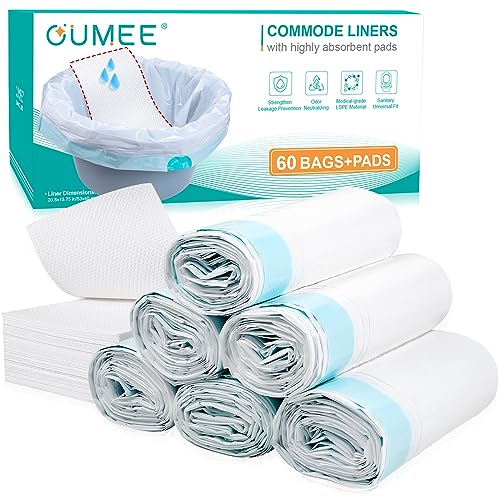 HygiCare Enlarged Bedpan And Commode Liners Value Pack 100, 55 OFF