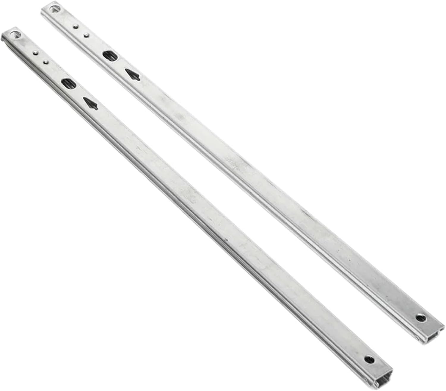 Heavy Duty Drawer Slides Guide Two Sections 17 Wide Steel Ball Fold Slide Drawer 8/10/11/14/16 Inches(14inches (342mm))