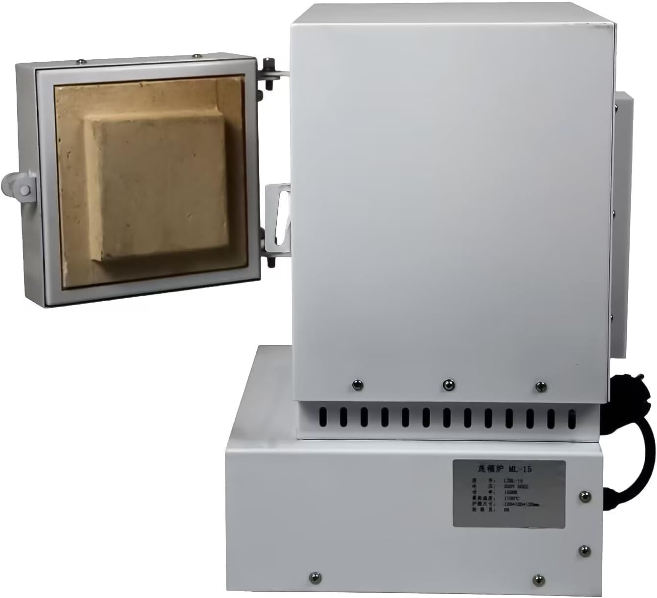 1500W Dental Lab Equipment Mini Burnout Furnace Digital Display Automatic Control Temperature