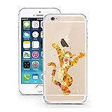 kompatibel für iPhone 5 C mit dem Motiv: Tiger Tigger Aquarell # transparente Hülle mit kratzfesten Motiv (das Produktbild ist lediglich ein Orientierungsbeispiel und zeigt zur Vereinfachung der Darstellung nicht unbedingt ihr Smartphone)