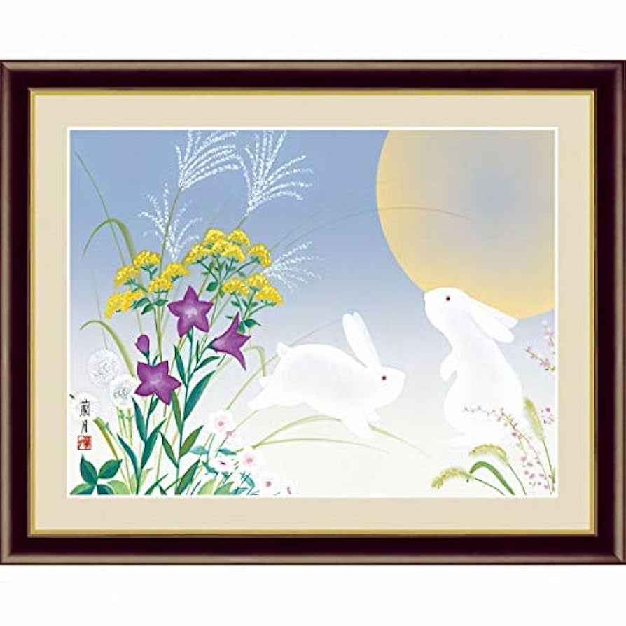 【真作】掛軸　鬼原素俊　芥子　儚くも美しき花　静寂の中の彩り　共箱入　Q85 辰本青花 / 夜桜 | 掛軸 - 野村美術