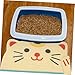 Happyyami Cat Litter Mat for All Cat Design Comfortable Material for Litter Boxes Easy to and Pet Cushion