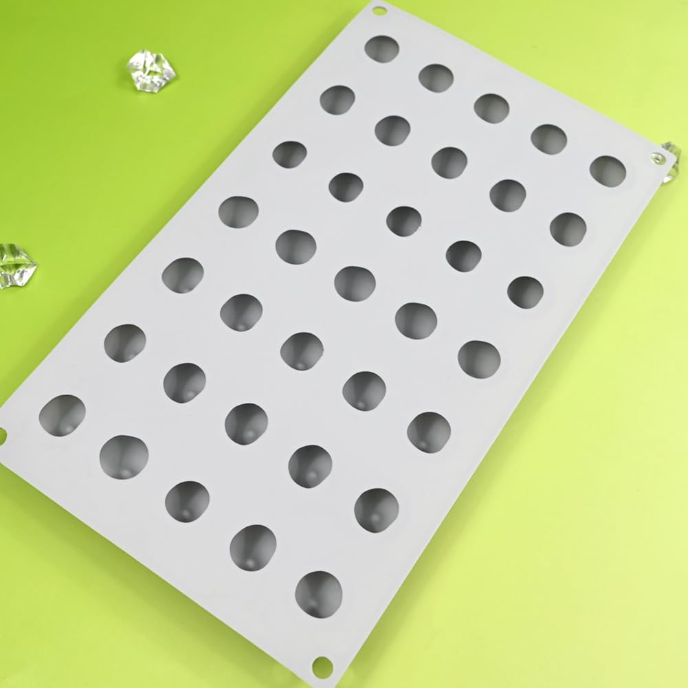 Silikonformen in Kirschform zum Backen von Mousse, Kuchen, 3D-Silikon-Backform für Süßigkeiten, Gebäck, Schokolade, Trüffel, Cupcakes, Gelee, Kekse, Pudding, Kuchendekoration, 1, Grau