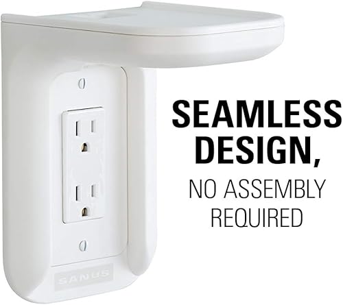 Miniatura 7 de Sanus Soporte de altavoz para estante de salida, estante resistente con capacidad para dispositivos de hasta 10 libras, la instalación de bricolaje