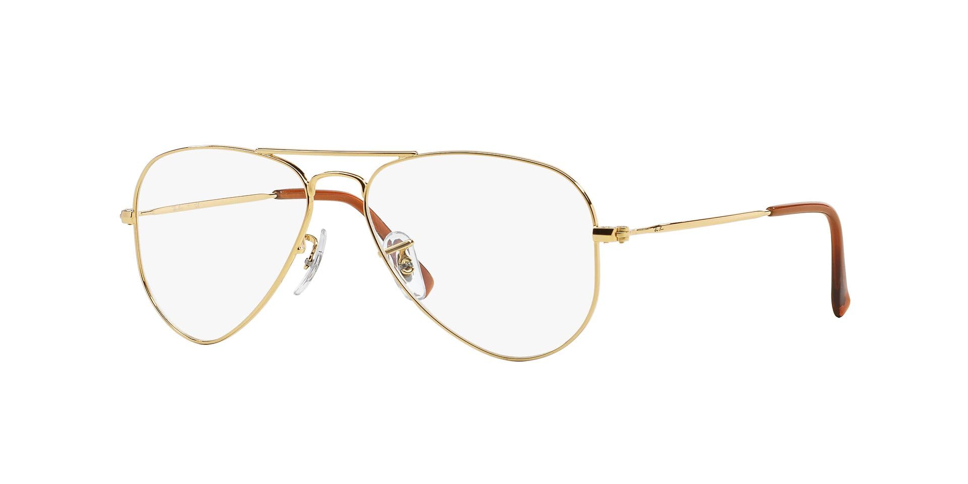 Unisex Clear Lens Pilot Frames - 0RX6049I