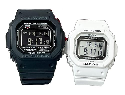 [�J�V�I]CASIO �y�A�E�H�b�` G-SHOCK G�V���b�N BABY-G �x�r�[G �d�g�\�[���[ �����y�A�P�[�X���� 2�{�Z�b�g �f�W�^�� GW-M5610U-1BJF BGD-5650-7JF �r���v[�������K�i]