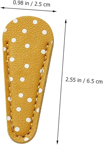 Miniatura 6 de 3 unids tijeras caso bordado herramientas de bordado tijeras de cuero cosmético herramienta profesional cizalla casos tijeras protector para el