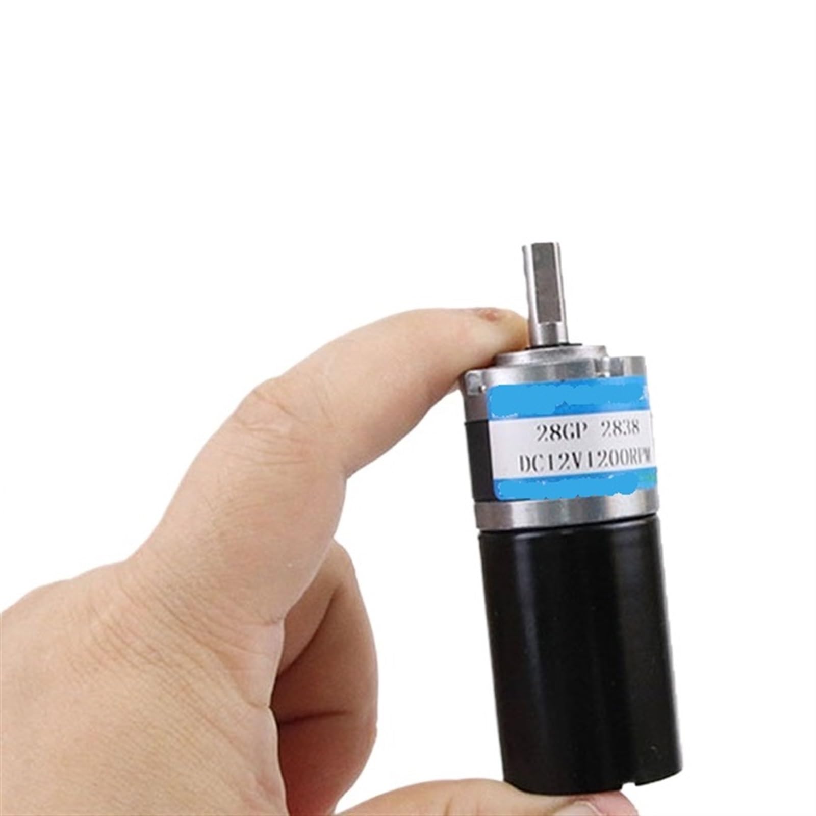 JJHQOKYNA 12V 8W 24V 15W Brushless DC Planetary Gear Motor 28MM 28GP-2838 Low-Speed Micro(Motor and bracket,12V 40RPM)