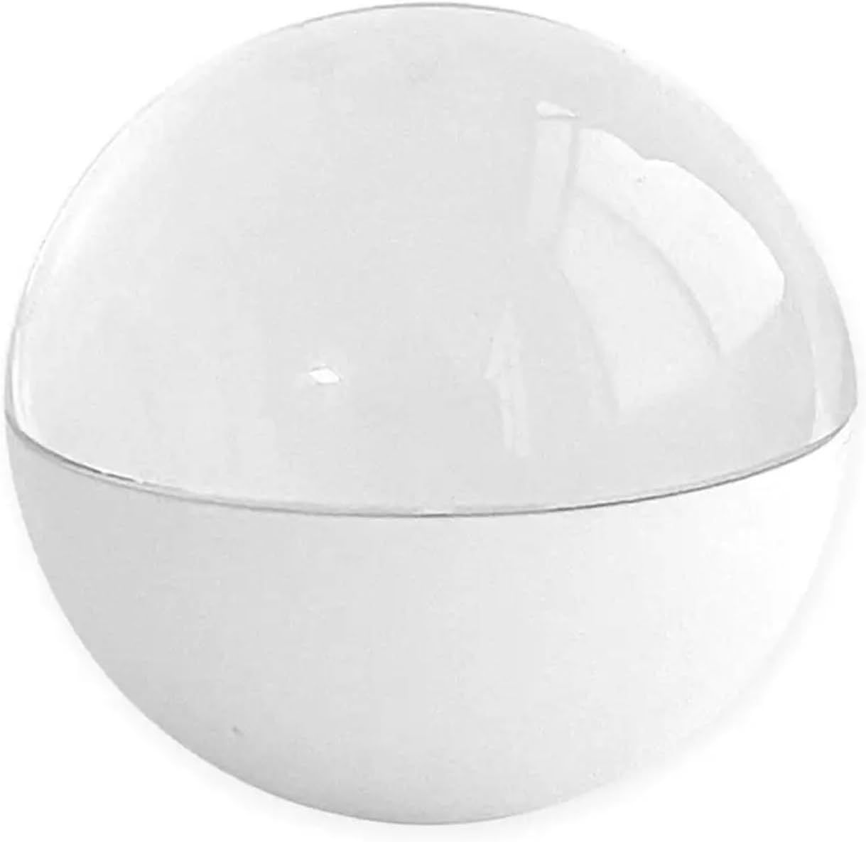 Crystal Ball Video Player, 3D Video Player Ball DIY Art Lamp Spherical Pixel Display 360° Surround Sound and Game ,Video Crystal Ball(White)
