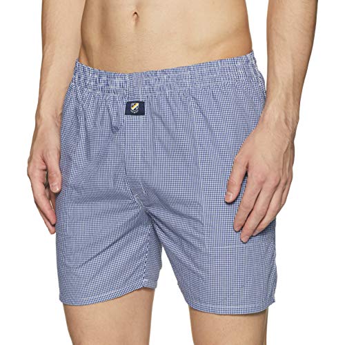 Image of Amazon Brand - House & Shields Men's Cotton Regular Boxer Shorts