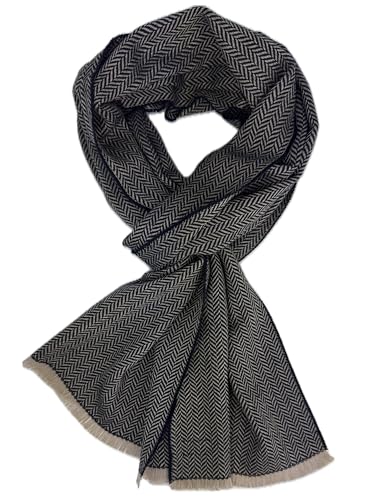 Écharpe d'hiver en laine contre les coups de froid : protection et confort 200x37cm