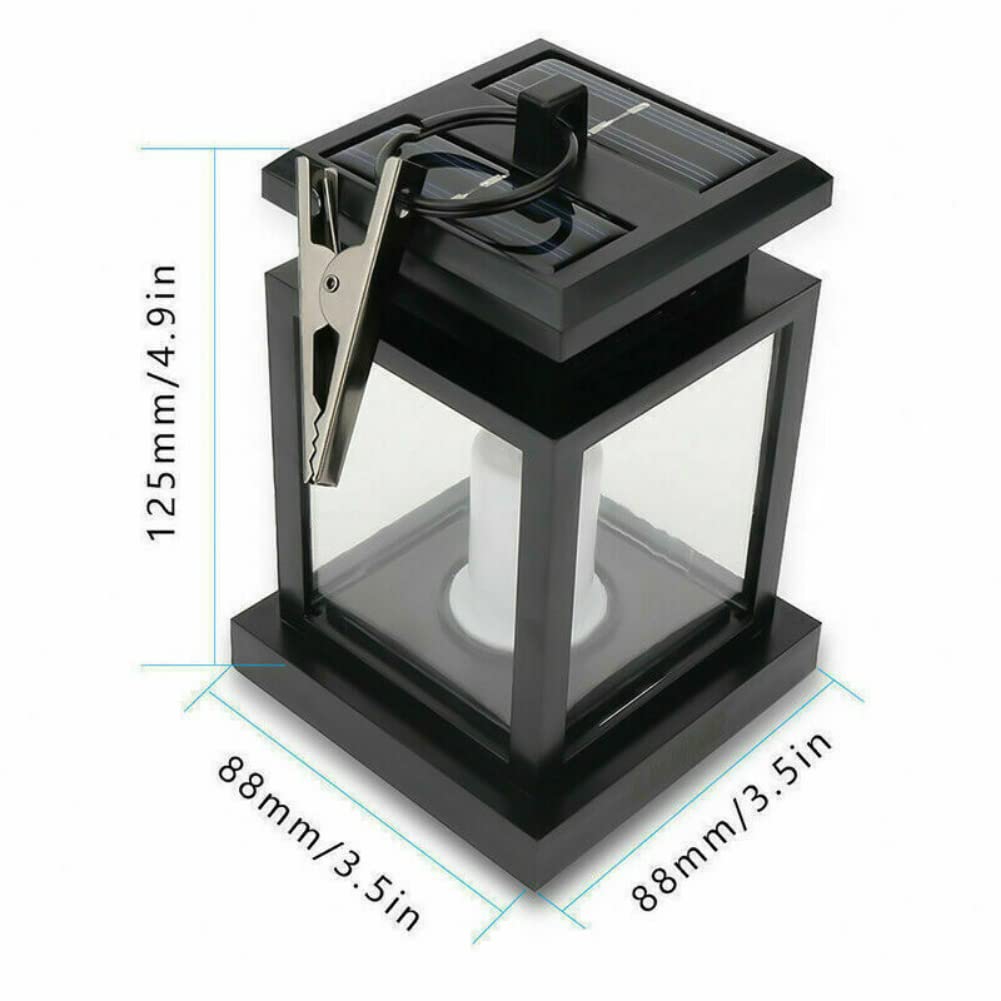 Linterna Colgante Solar LED Para Jardín O Patio - Impermeable Y Moderna