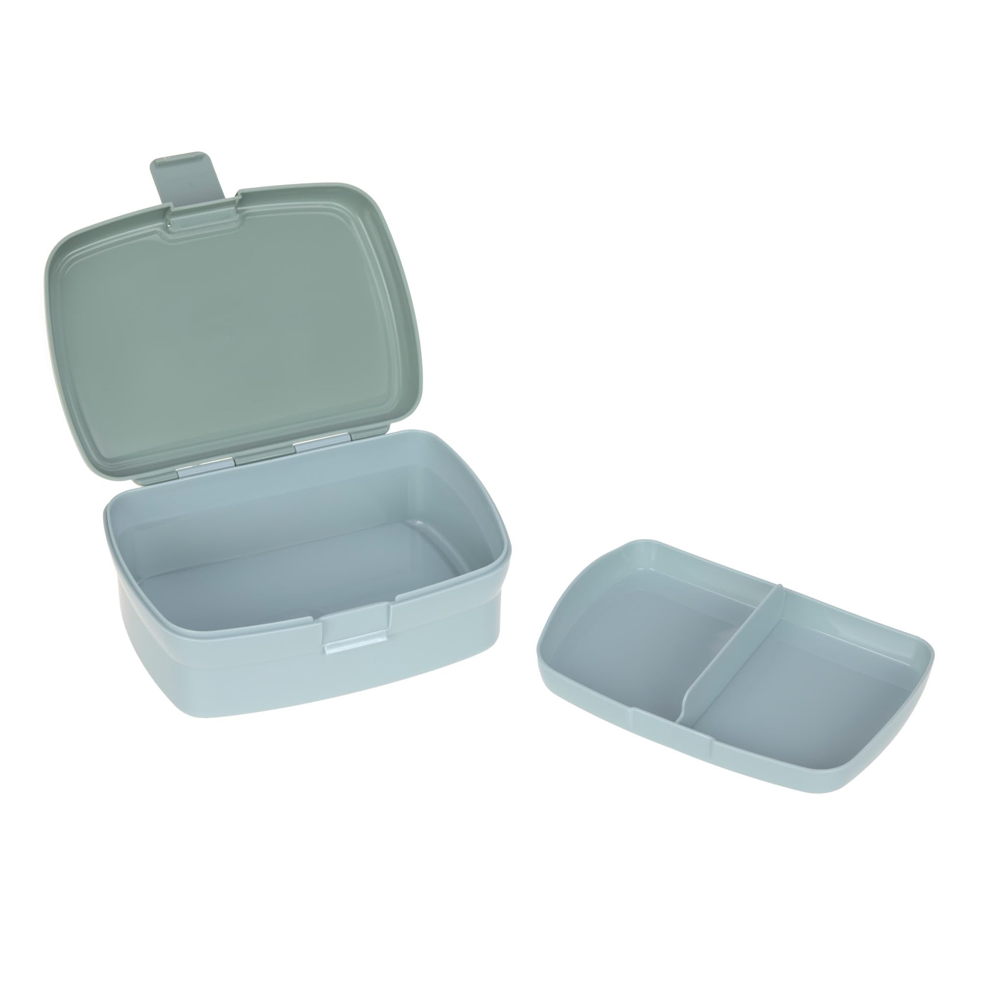 Lässig Set di pranzo e biberon 460 ml Tiny Drivers Excavator