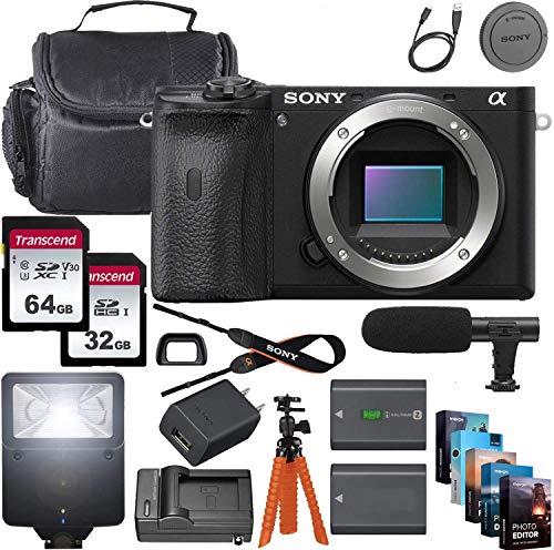 Amazon | ソニー SONY α6600 ミラーレス一眼カメラ 24.2MP 4K