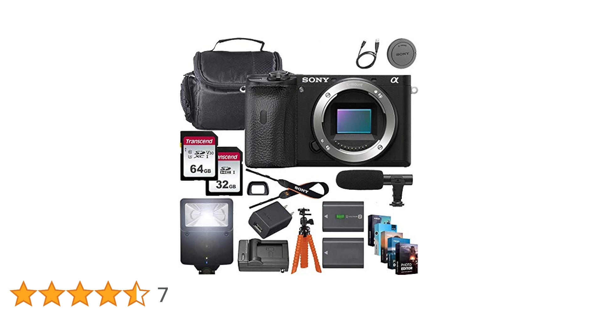 Amazon | ソニー SONY α6600 ミラーレス一眼カメラ 24.2MP 4K