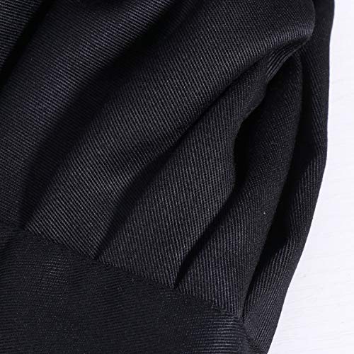 Lurrose Chapéu de Chef prime cozinha diet Taberna black chapéu de churrasco chapéu de padeiro chapéu