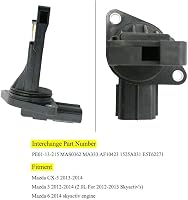 Amrxuts Légtömegmérő Szenzor Mazda CX-5 2013-2019, Mazda 3 2.0L/2.5L 2014-2018, Mazda 6 2.5L 2014-2019 Modellekhez, PE01-13-215 E5T62271 2